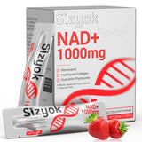 Sizyok NAD+ liquide 1000mg : absorption rapide et énergie durable.