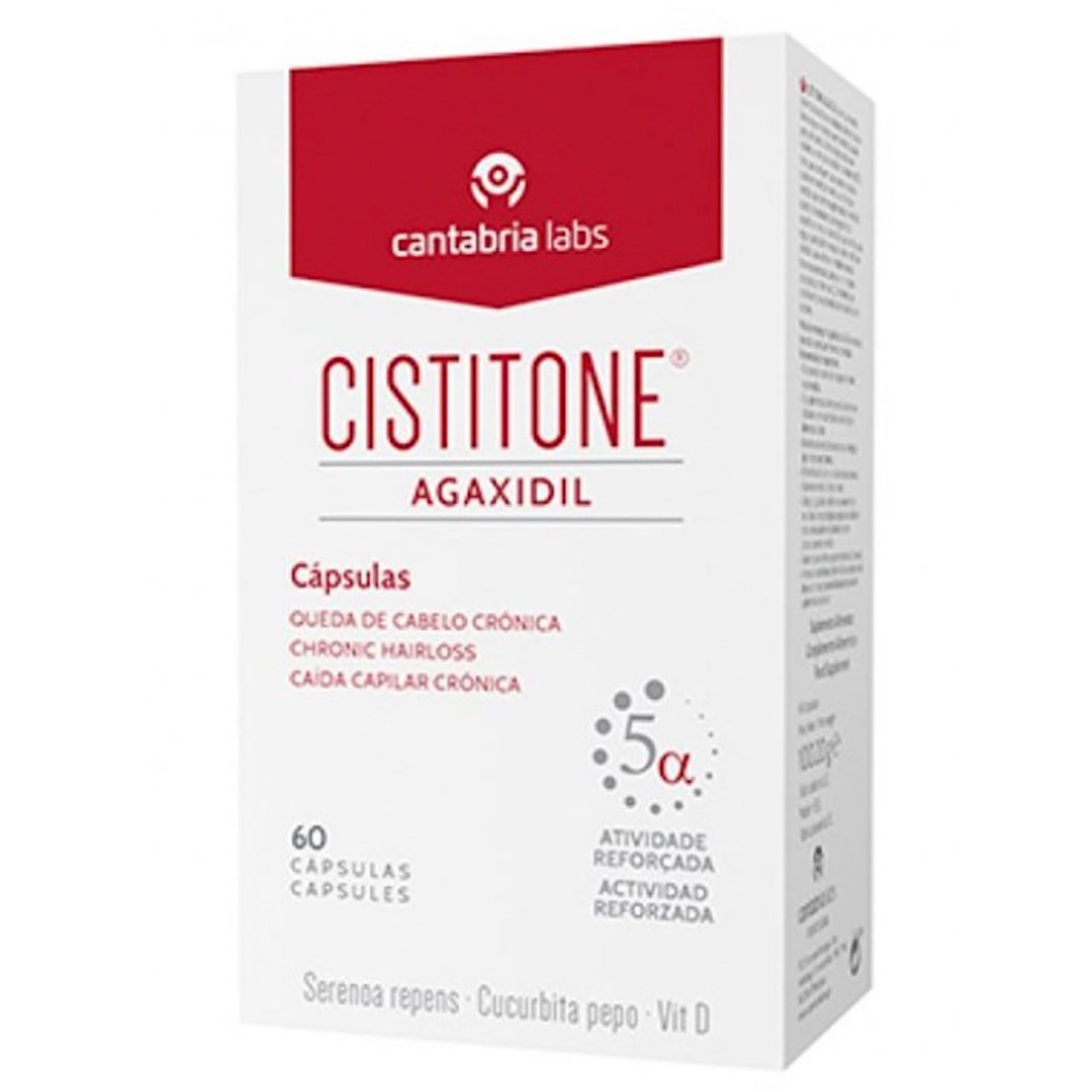 Iraltone AGA de Skin Capital Shops, boîte de gélules; soutien potentiel des cheveux