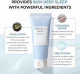 SKIN1004 Madagascar Centella Hyalu-Cica Soin de nuit, mélatonine pour renouvellement nocturne et éclat.