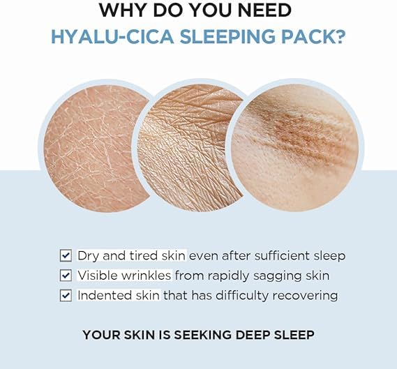 SKIN1004 Madagascar Centella Hyalu-Cica Soin de nuit, formule apaisante Hyalu-Cica.