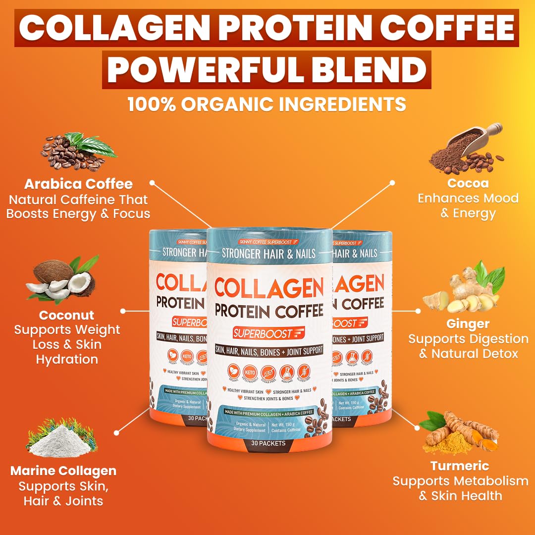 Skinny Coffee SuperBoost dose-mesure, dosage précis pour chaque tasse