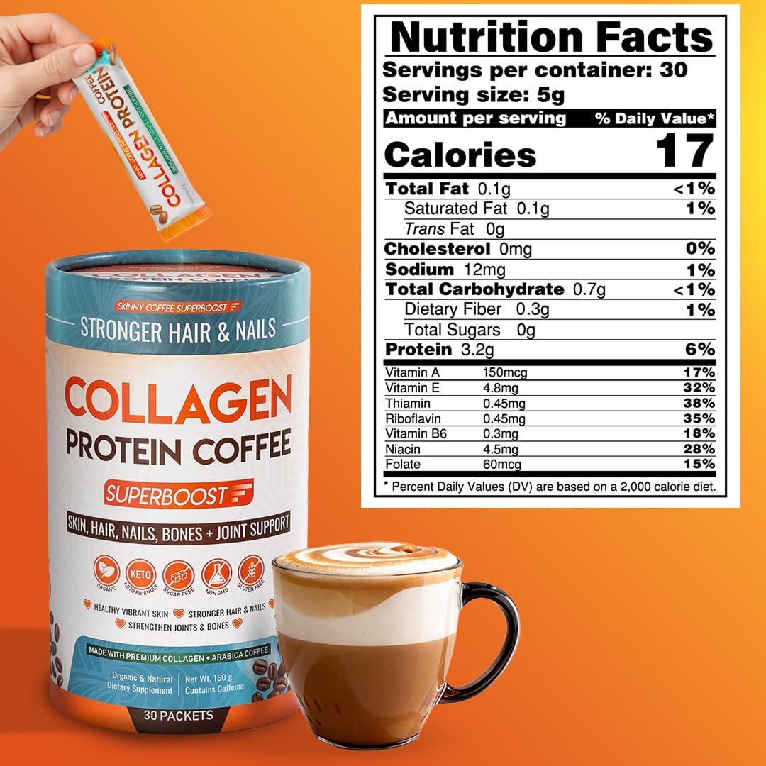 Skinny Coffee SuperBoost préparation-chaud, mélange rapide et simple