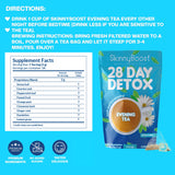 Plan detox en deux étapes SkinnyBoost pour démarrer votre routine.