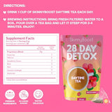 Thé detox SkinnyBoost Soir : infusion légère pour une digestion douce en soirée.