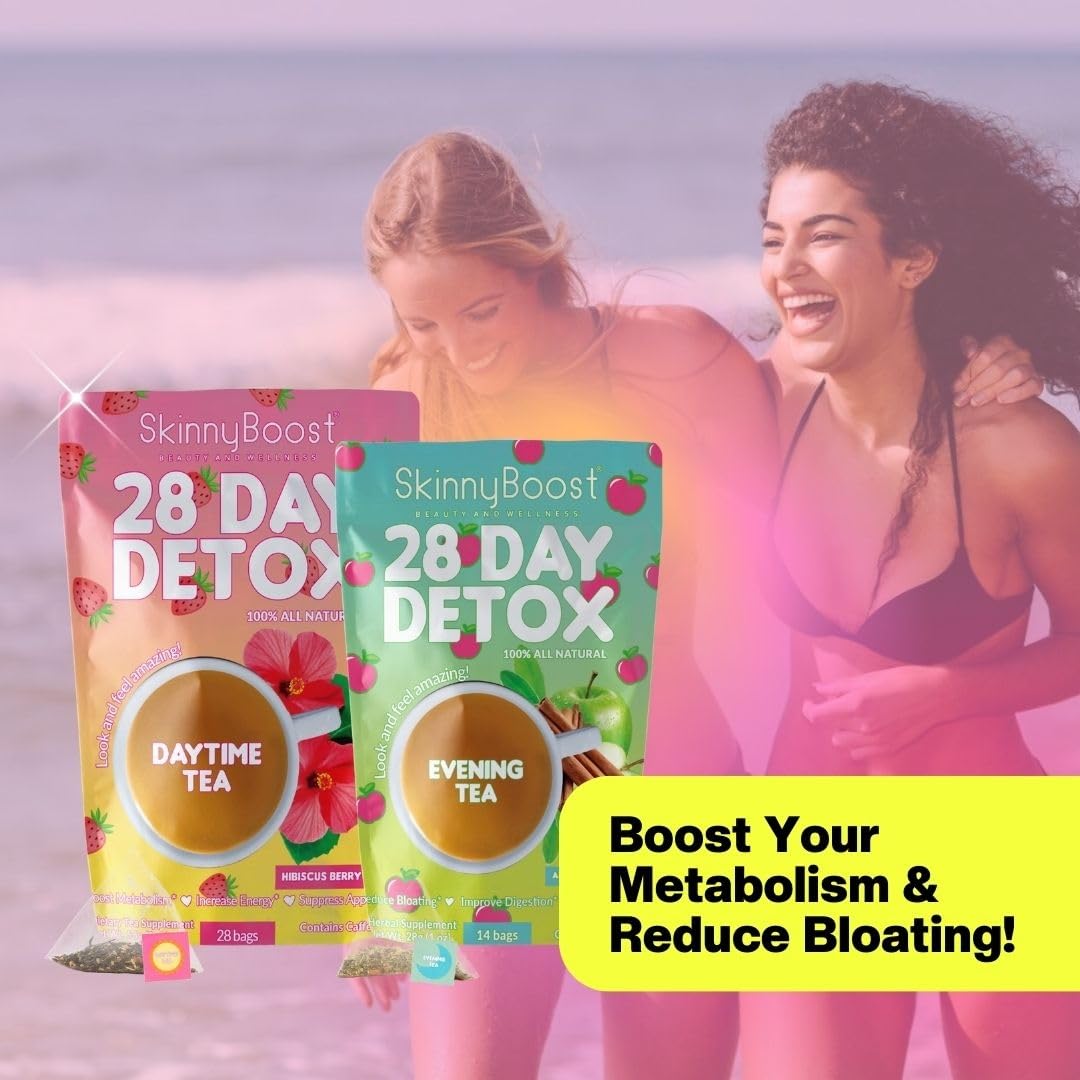 Thé SkinnyBoost prêt à infuser : expérience de dégustation prête.