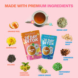 SkinnyBoost thé Soir en sachets pour une digestion plus légère et détente nocturne.