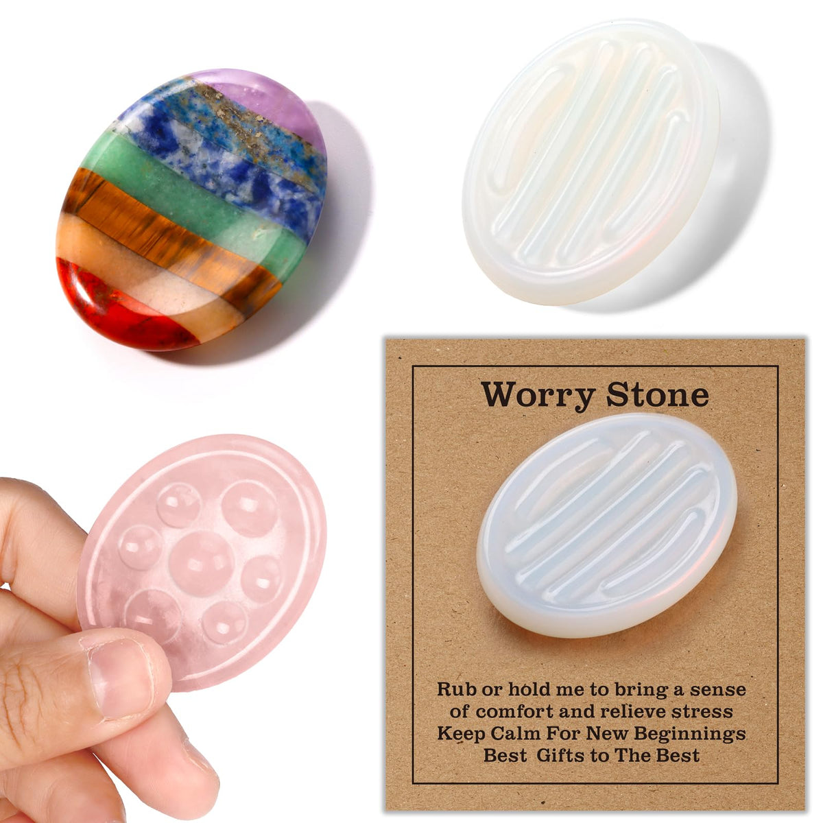 SKLENICE quartz rose – toucher apaisant pour méditation et calme