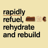 Hydratation améliorée grâce au profil d'électrolytes adapté à la sueur.
