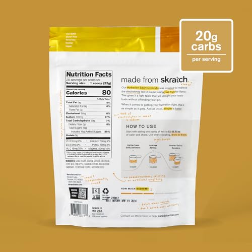 Skratch Labs Hydration Ananas préparation-eau se mélange rapidement