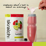 Skratch Labs Hydration etiquette framboise-limeade, étiquette claire et saveur naturelle