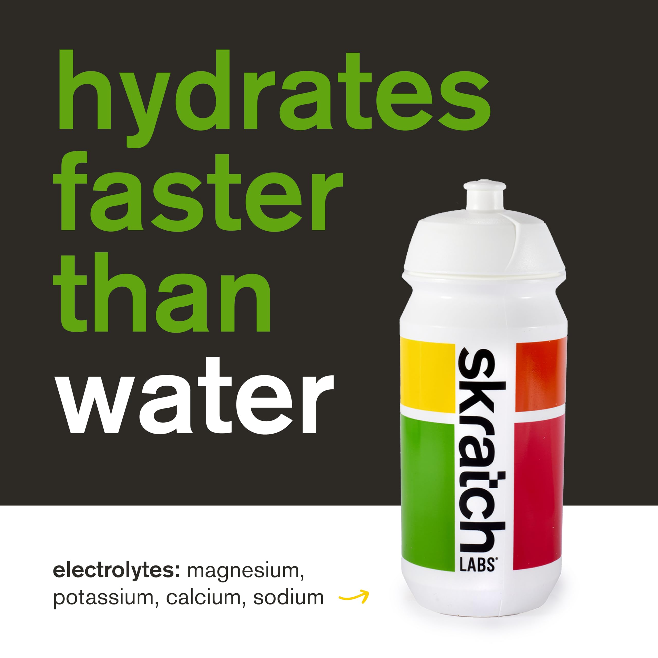 Boisson de sport Skratch Labs Hydration prête à mélanger pendant l'effort