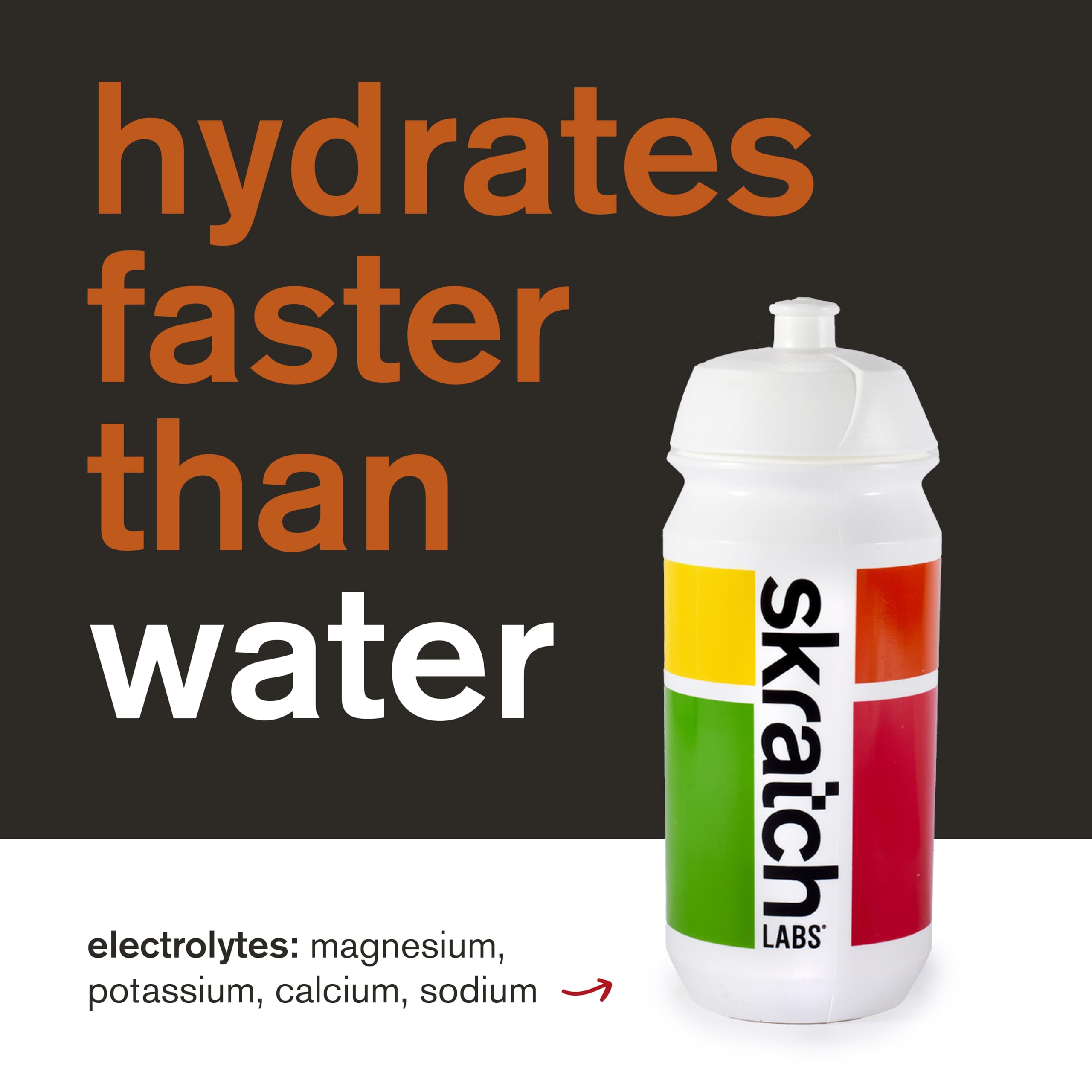 Doseur Skratch Labs prêt à mesurer la poudre pour l’hydratation