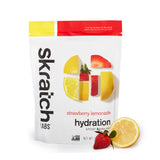 Skratch Labs Hydration, poudre fraise-citron prête à être mélangée pour hydratation rapide