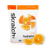 Skratch Labs Hydration Orange en bouteille prête à l’emploi après l’entraînement.