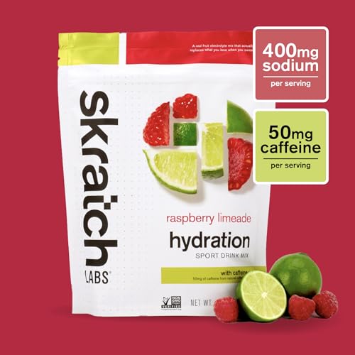 Skratch Labs Hydration sachet doseuse, pré-dosage pratique pour entrainements intensifs