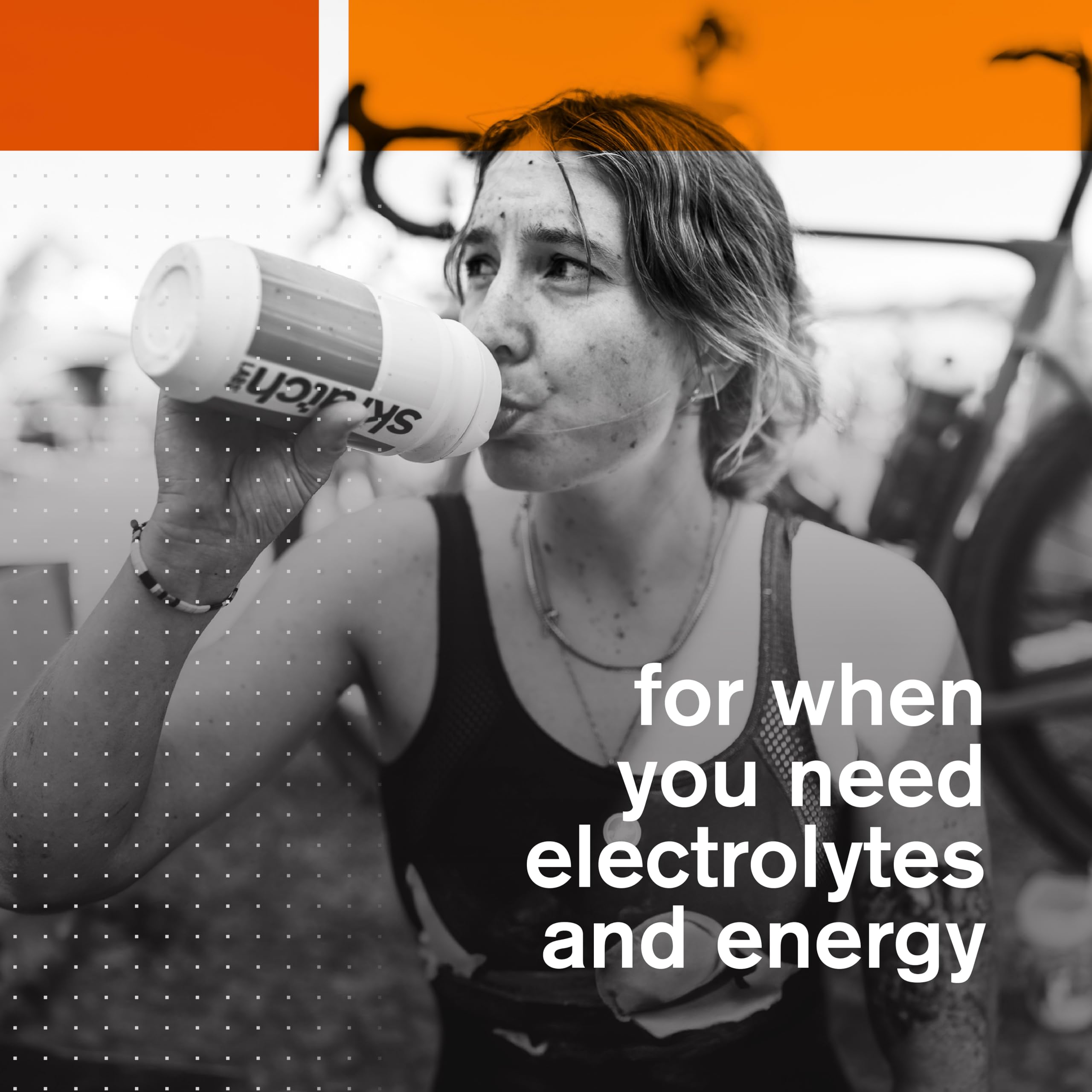 Utilisation lors d’activités sportives avec Skratch Labs Hydration.