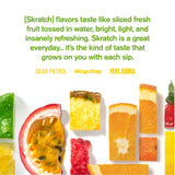 Skratch Labs poudre hydratation goût fruits naturels pour énergie durable.