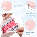 Skrfren pochon portable sanitaires polyester résistant et imperméable