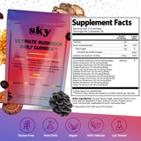 Gomme framboise SKY NUTRITION offrante une texture agréable.