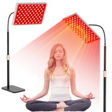 Lampe Skylaxy rouge visage et corps pour usage à domicile et bien-être.