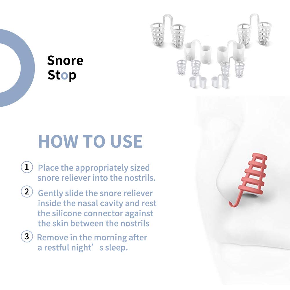 SLEBAONOS dilateurs nasaux utilisation nocturne: mieux respirer pendant le sommeil.