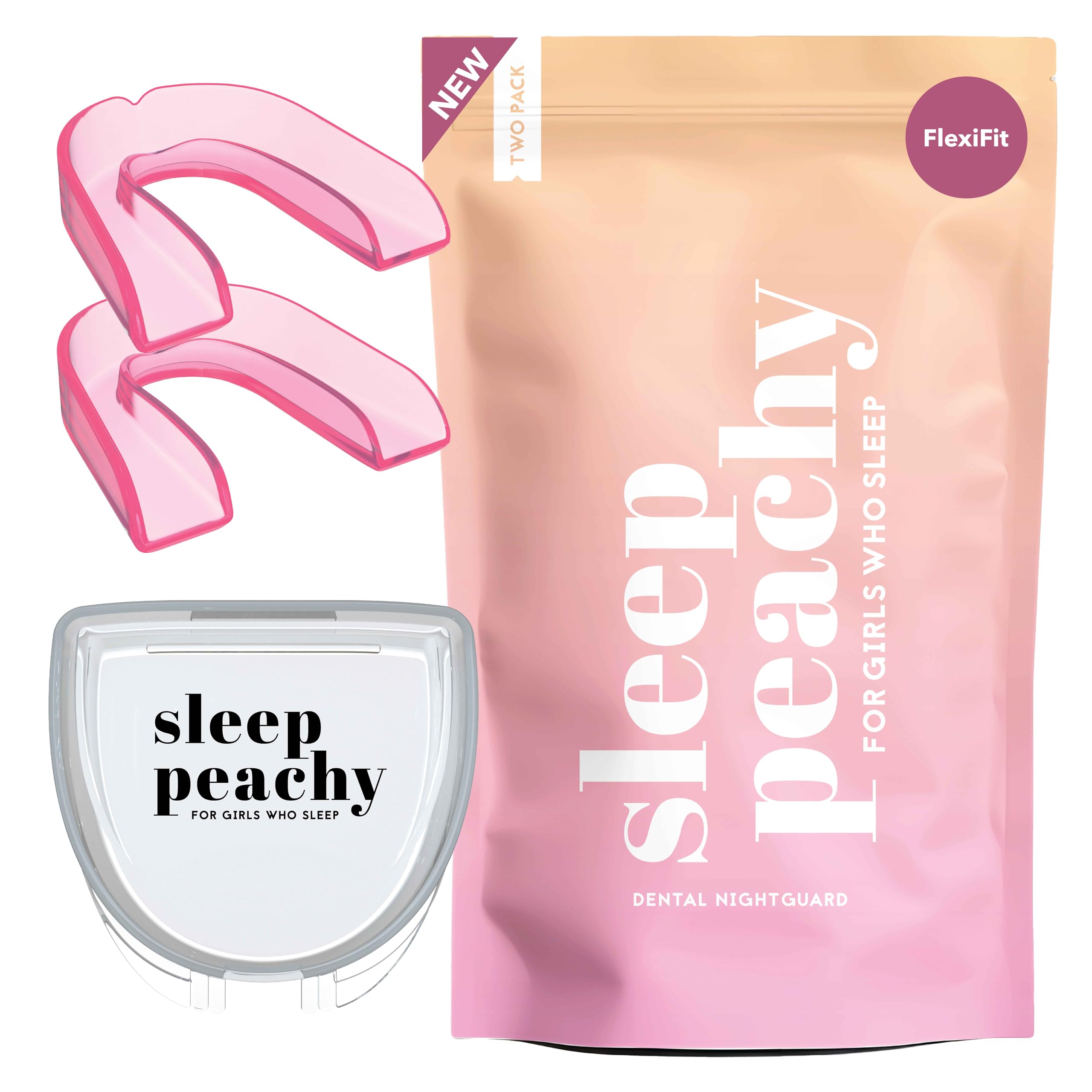 Sleep Peachy garde nocturne rose, offrant un ajustement confortable pour des nuits calmes