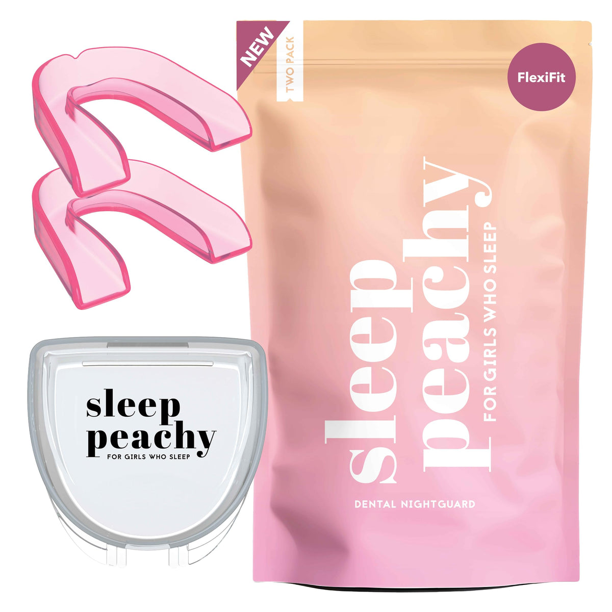 Sleep Peachy garde nocturne rose, offrant un ajustement confortable pour des nuits calmes