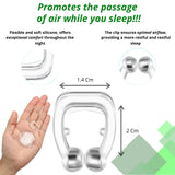 Sleep Scape clip nasal ergonomique: confort nocturne et respiration améliorée.