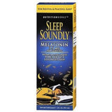 Sleep Soundly Mélatonine – bouteille de 59 ml prête à l’emploi, pack de trois.