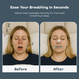 SleepHabits Bandes Nasales Rituel Nocturne: choix Lavande ou Eucalyptus selon l'humeur.