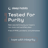 SleepHabits Bandes Nasales Usage Voyage: idéal en déplacement nocturne.