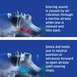 SleepRight Snore Aid, adaptation des arcades pour toutes les tailles.