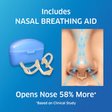 SleepRight Snore Aid Plus – mesh-wrap pour confort personnalisé.