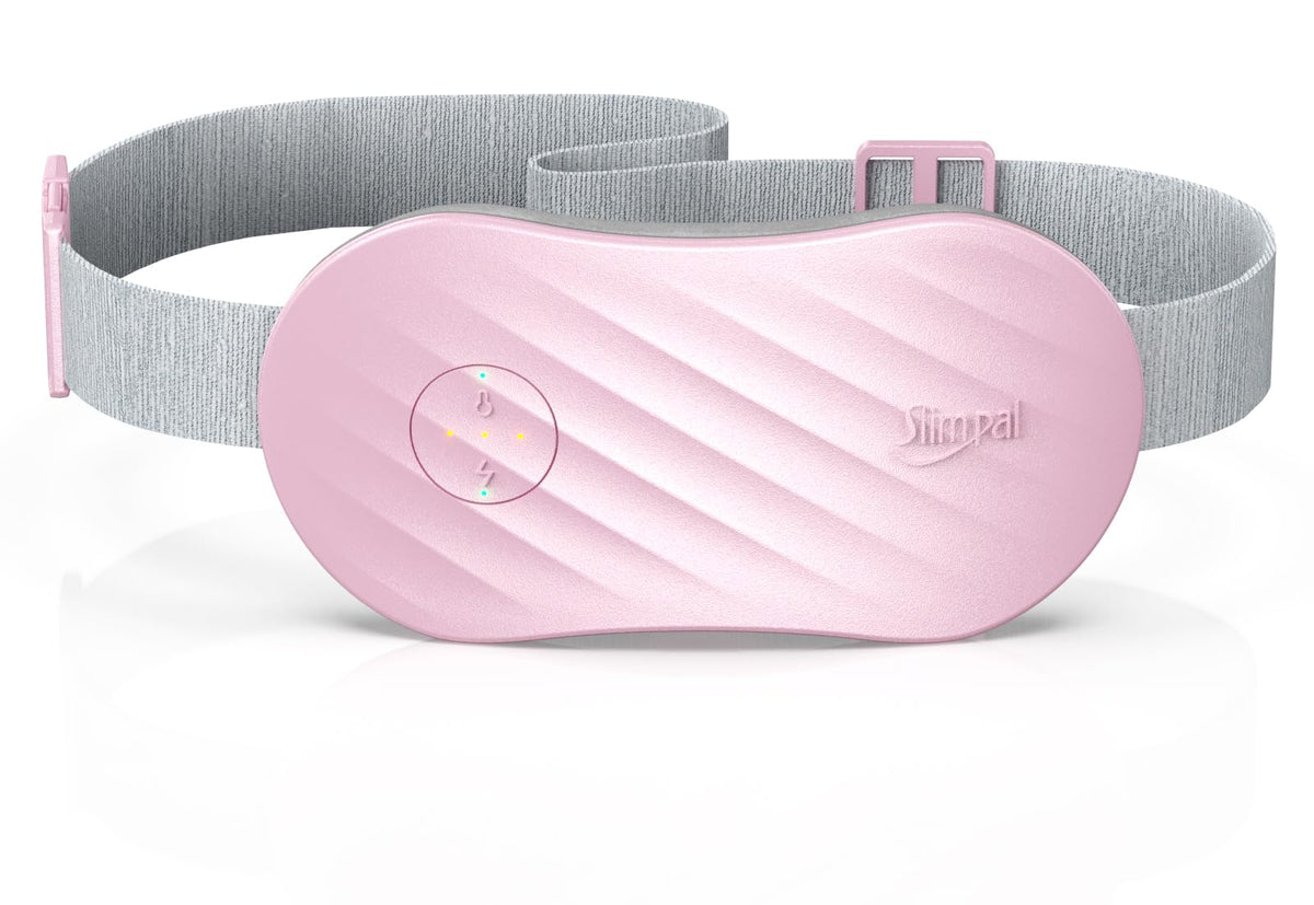 Slimpal bande-chauffante-portable-crampes, soulage les crampes lors des déplacements.