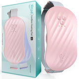 Slimpal bande chauffante portable rose: chaleur ciblée soulage les douleurs menstruelles.