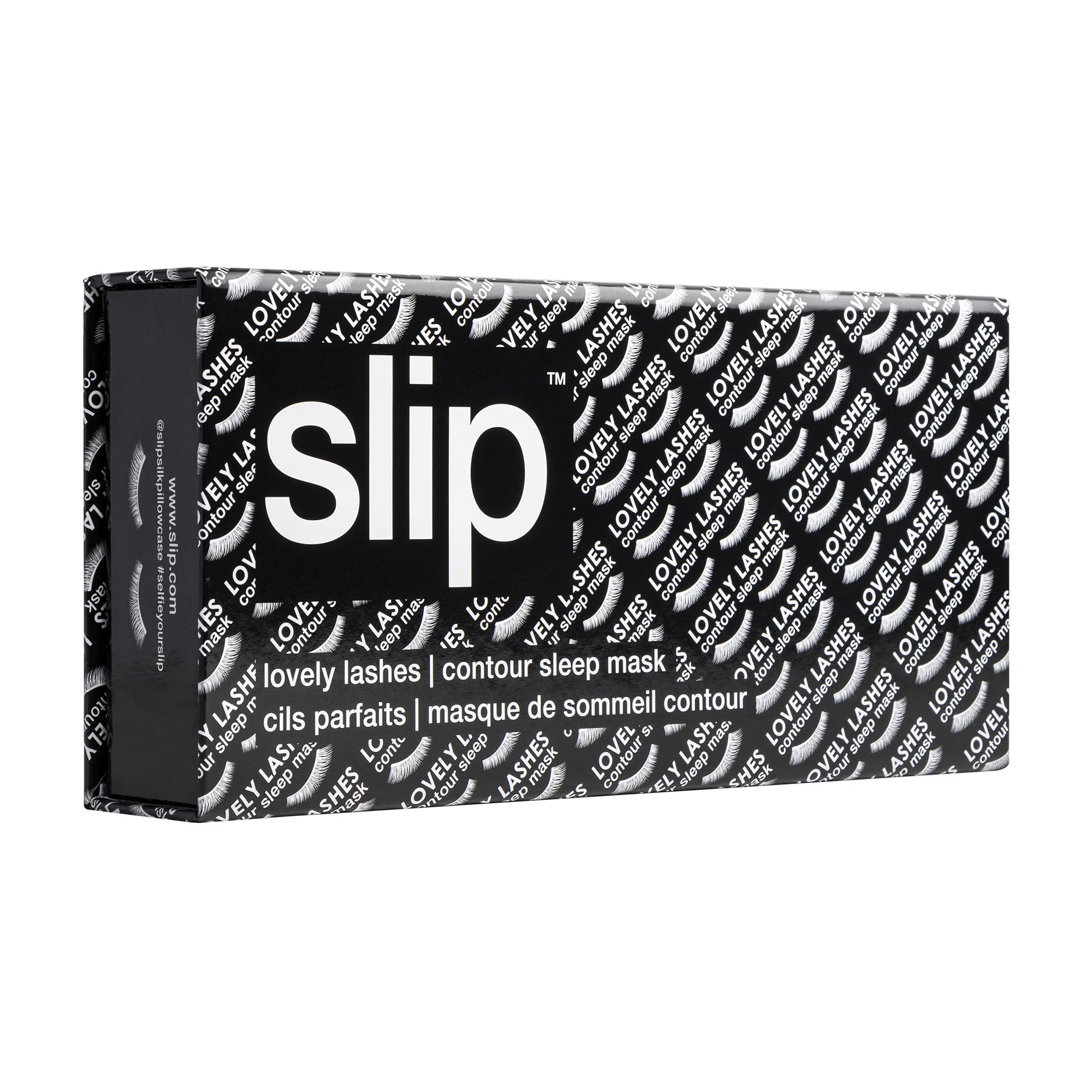 SLIP masque contour – sangle réglable idéale pour voyage et sommeil.