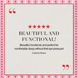 Masque Slip respirable pour peau sensible et confort nocturne.