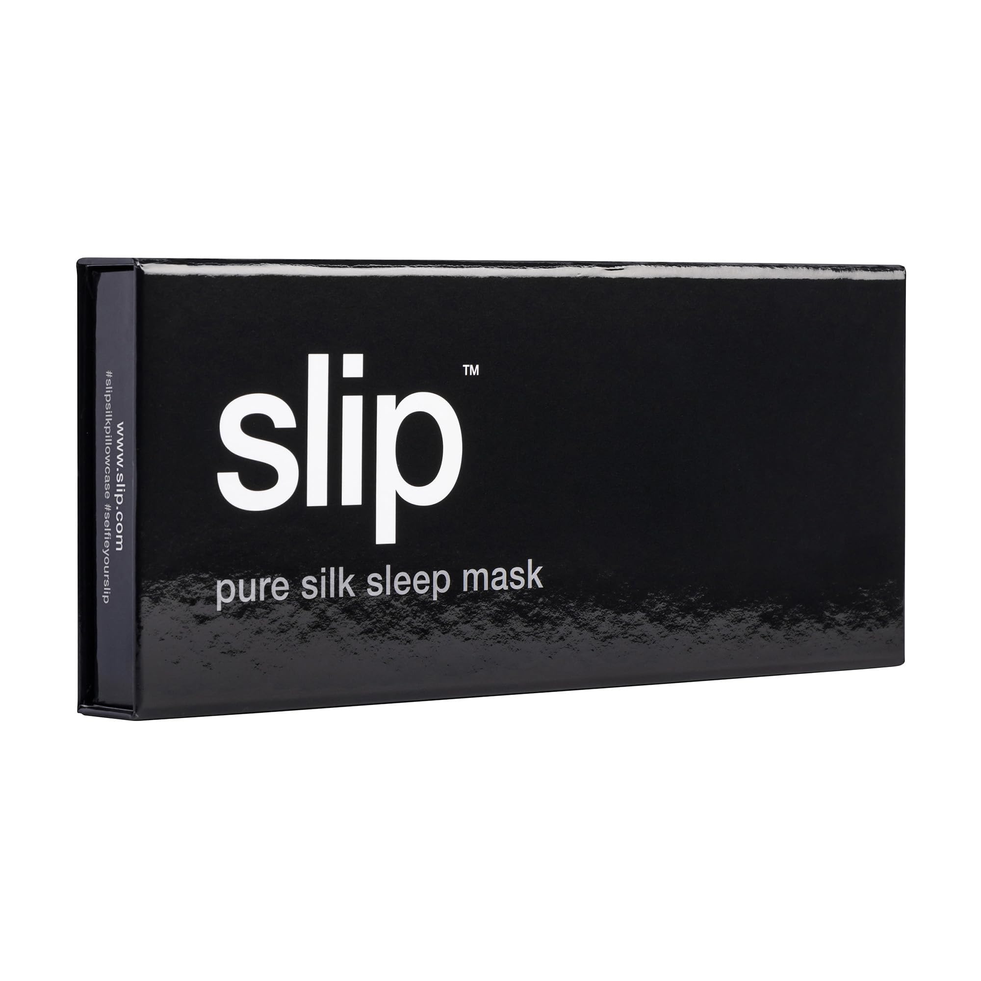 Emballage chic Slip masque de sommeil noir, cadeau élégant et pratique.