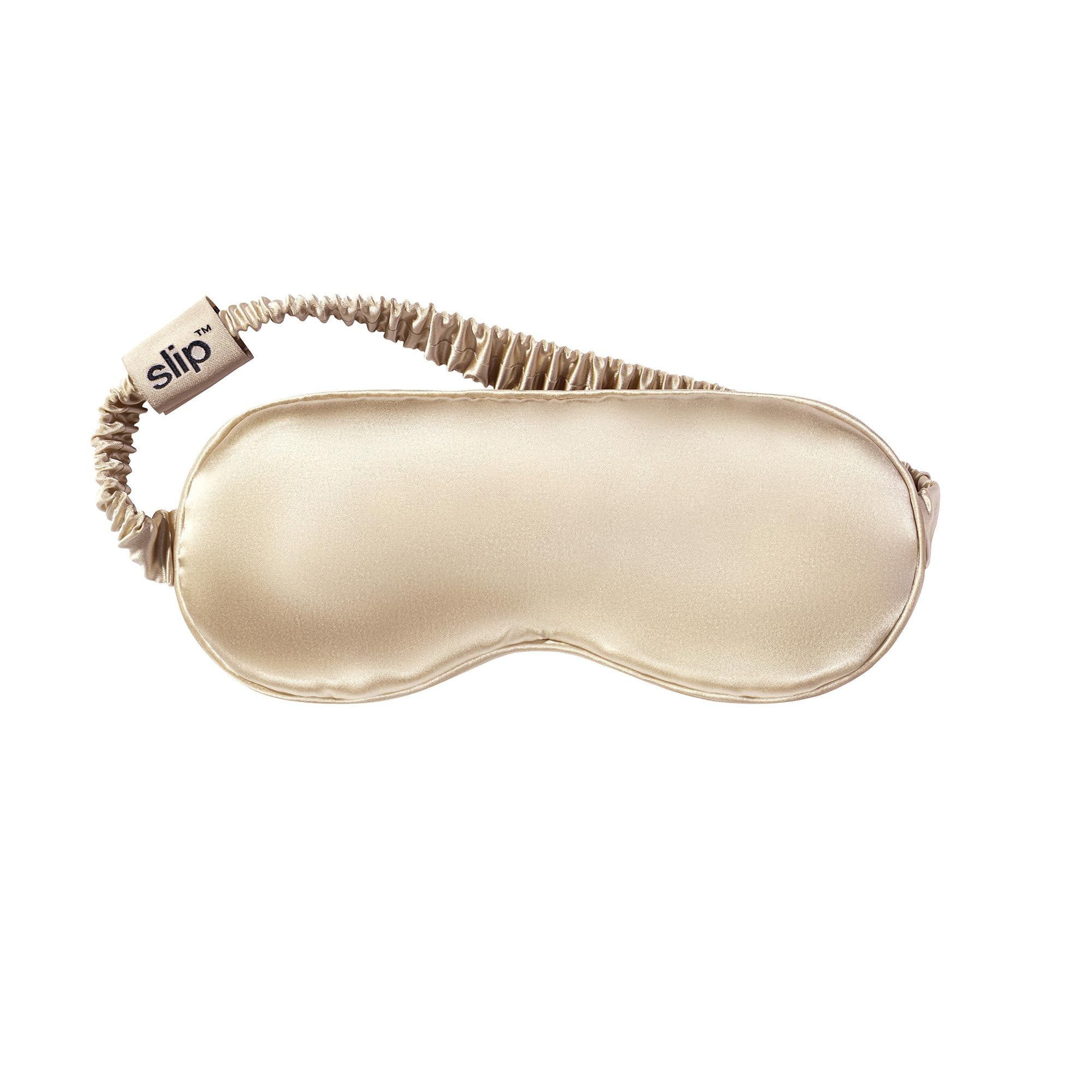 Masque SLIP Caramel, bande ajustable pour un maintien sans pression.