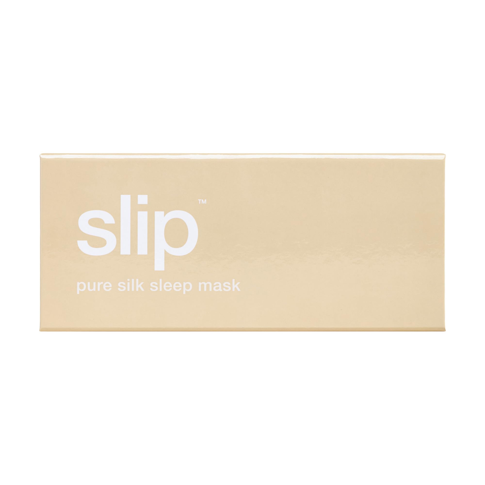Masque SLIP en soie Caramel bloque la lumière pour dormir mieux.