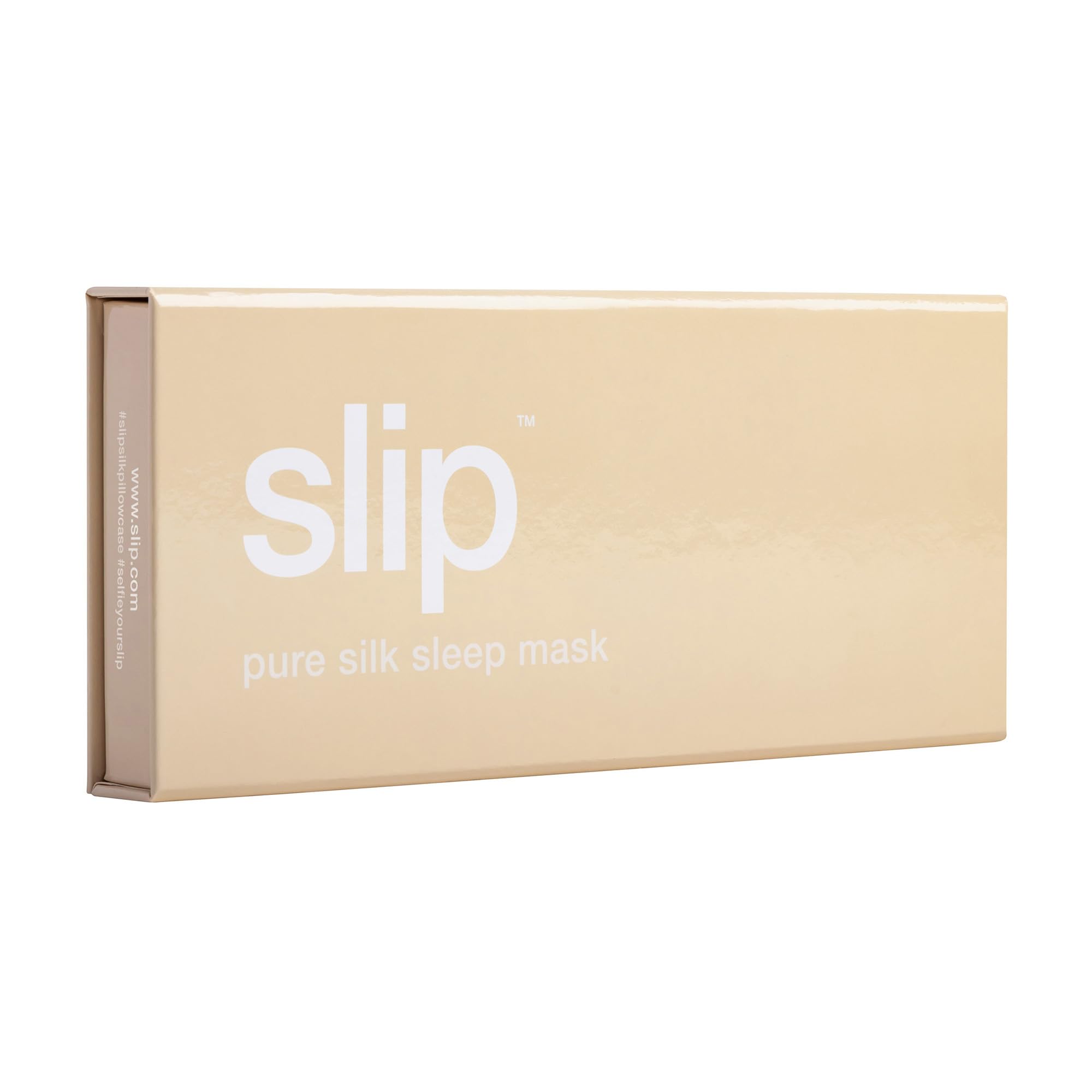 Masque SLIP Caramel, douceur respectant peau et cheveux.