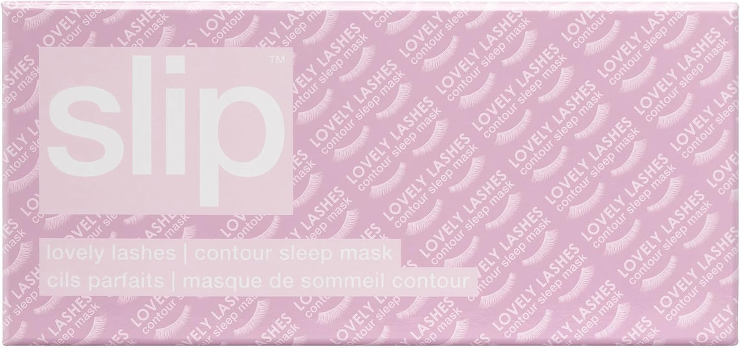 SLIP masque contour Wildflower maintient les yeux au calme et propres au réveil.