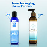 Sliquid Lavage intime doux, emballage-pack, pratique double usage sans parfum pour routine quotidienne.