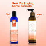 Sliquid Splash Mango Passion, illustration, parfum fruité léger pour routine intime quotidienne.