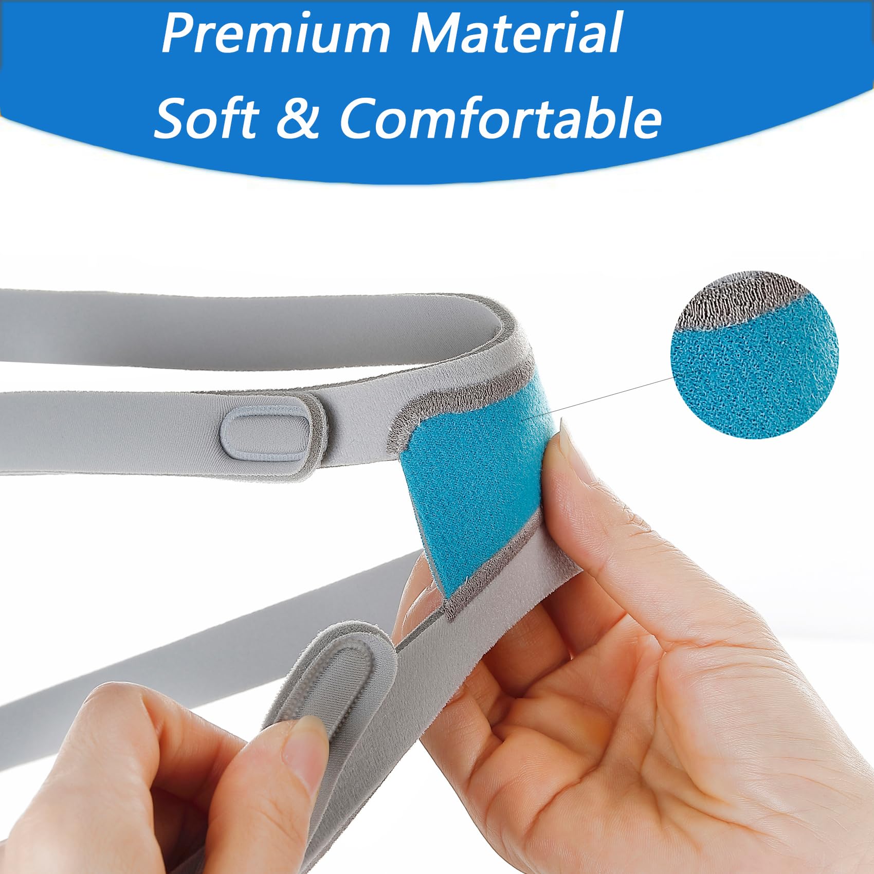 Harnais Sliya AirFit F30i, confort optimal grâce à l'élasticité premium.
