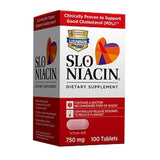 Slo-Niacin Polygel 750 mg, libération graduelle, soutien éventuel du HDL