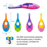 Brosse Slotic avec anse ergonomique, prise en main facile.