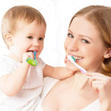 Routine quotidienne douce avec Slotic, brosse adaptée.