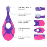 Lot de 6 brosses Slotic, couleurs vives pour capter l’attention.