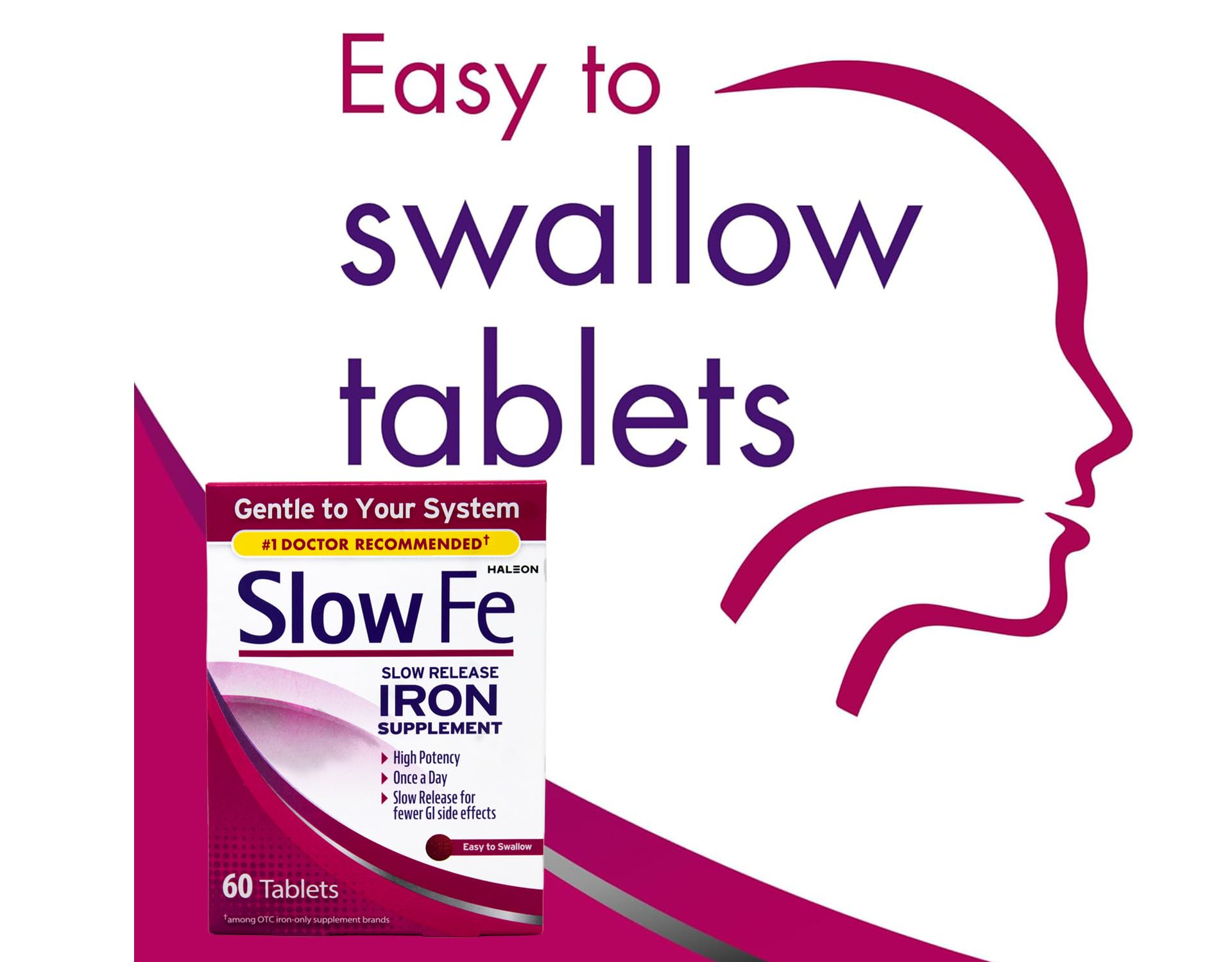 Slow Fe vue produit, face et verso pour informations.